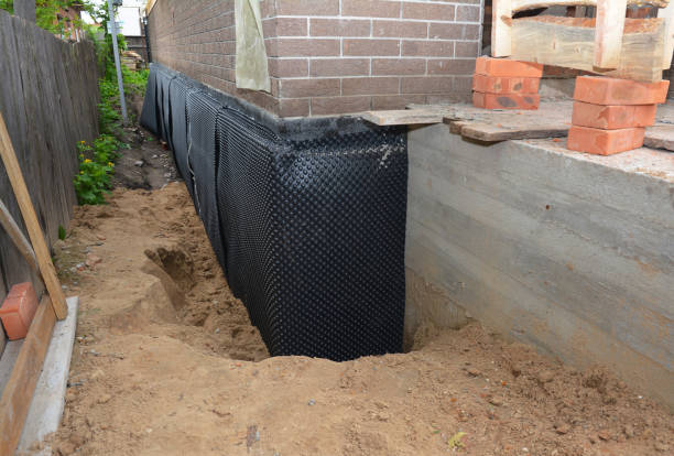 Crawl space vapor barrier installation in Brookville, IN